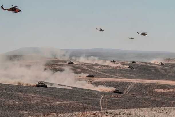 الحنيطي يتابع «عرين الأسود».. صور