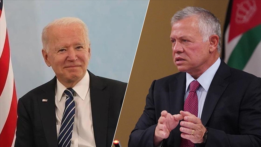 على طاولة الملك عبدالله الثاني وبايدن..