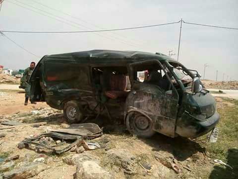 وفاة و10 إصابات اثر حادث سير