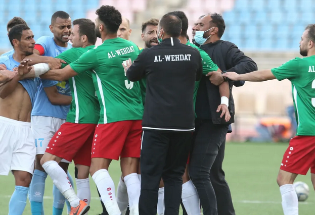 عقوبات الديربي الأردني ترتبط بتقرير الحكم