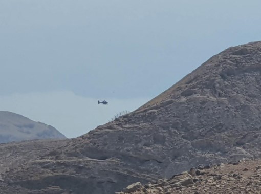 بعد انقطاع الاتصال به.. طائرة عامودية