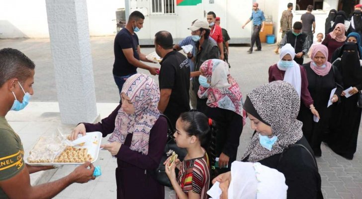 مرتبات المستشفى الميداني الأردني في غزة