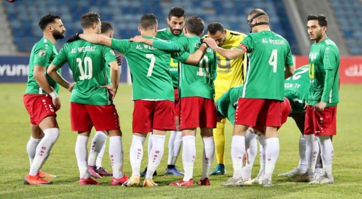 الوحدات بطلا لمرحلة الذهاب من دوري