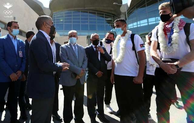 الامير راشد والاميرة زينة ونائب رئيس