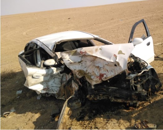 وفاتان و3 إصابات آثر حادث سير