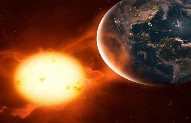 الفلكي الاردني عماد مجاهد: عاصفة شمسية