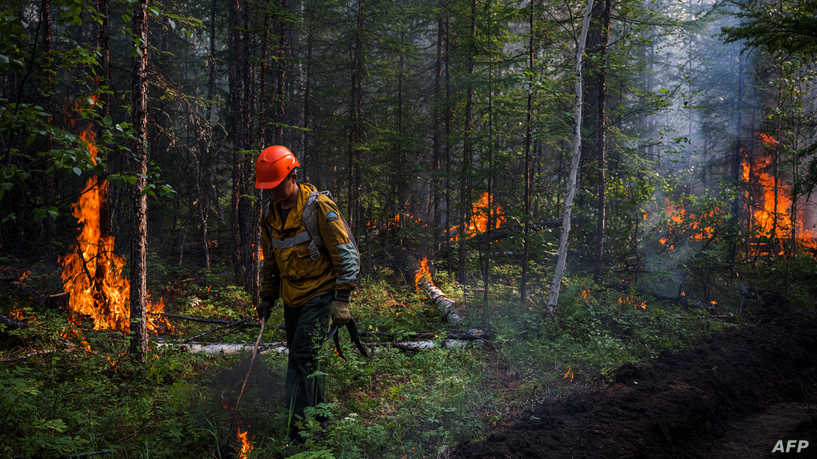 الحرائق تصل إلى أبرد مدينة مأهولة