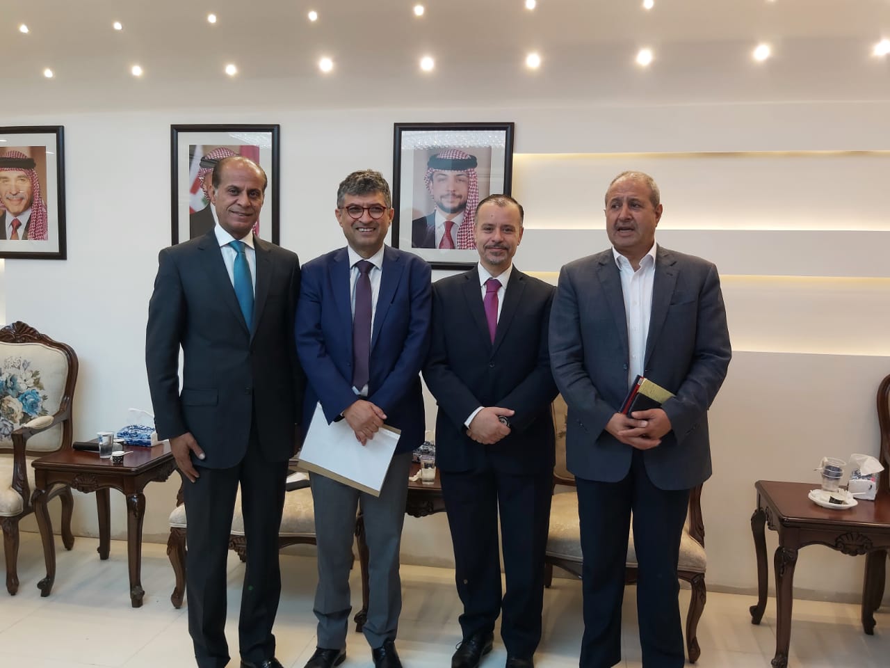 اعضاء اللجنة الملكية الرواشدة والسواعير والرقاد