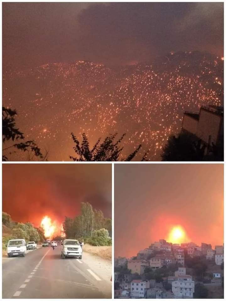 حزام نيران حول البحر الأبيض المتوسط