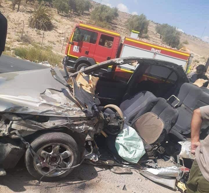 3 وفيات بحادث تصادم مروع في