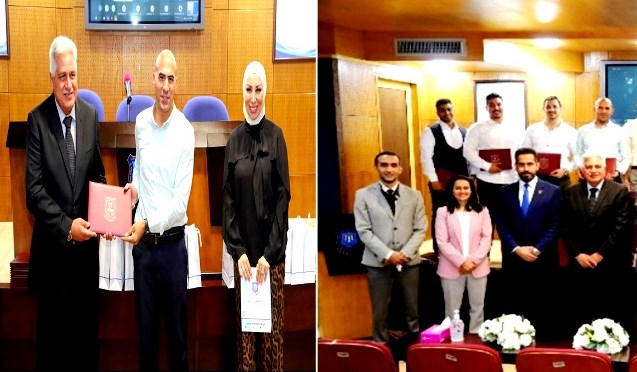 حفل تخريج طلبة الدبلوم التدريبي المدرب