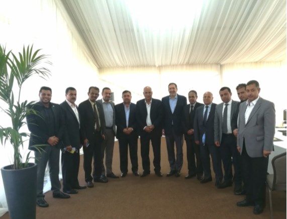 الرفاعي يلتقي شخصيات من ابناء قبائل