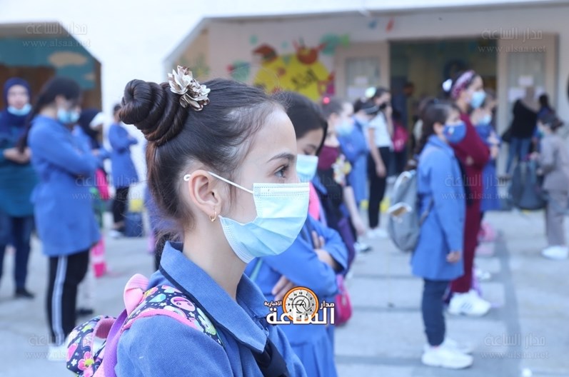 المدارس تفتح ذراعيها لاستقبال طلابها (صور)