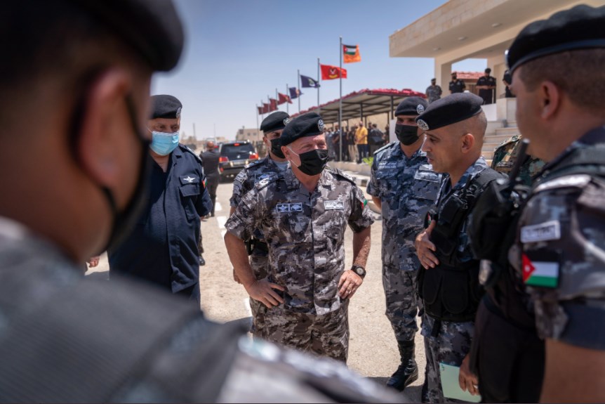 الملك يتابع تمرينا أمنيا وهذه التفاصيل