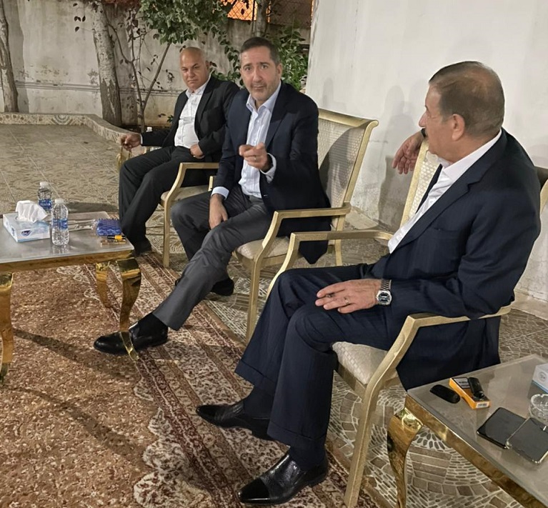 سمير الرفاعي يلتقي كتلة الشعب النيابية