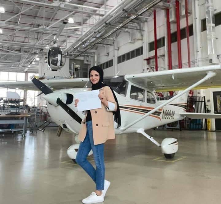 الفساطلة أول أردنية تحصل على رخصة