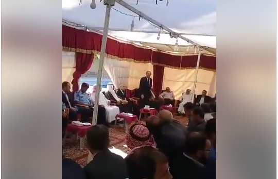 وزير الداخلية يعزي ’العثامنة‘ في الصريح..