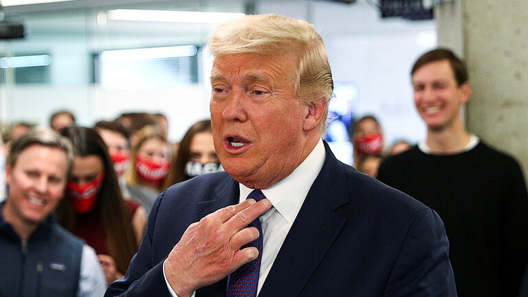 ترامب يدعو بايدن للاعتذار بسبب سيناريو