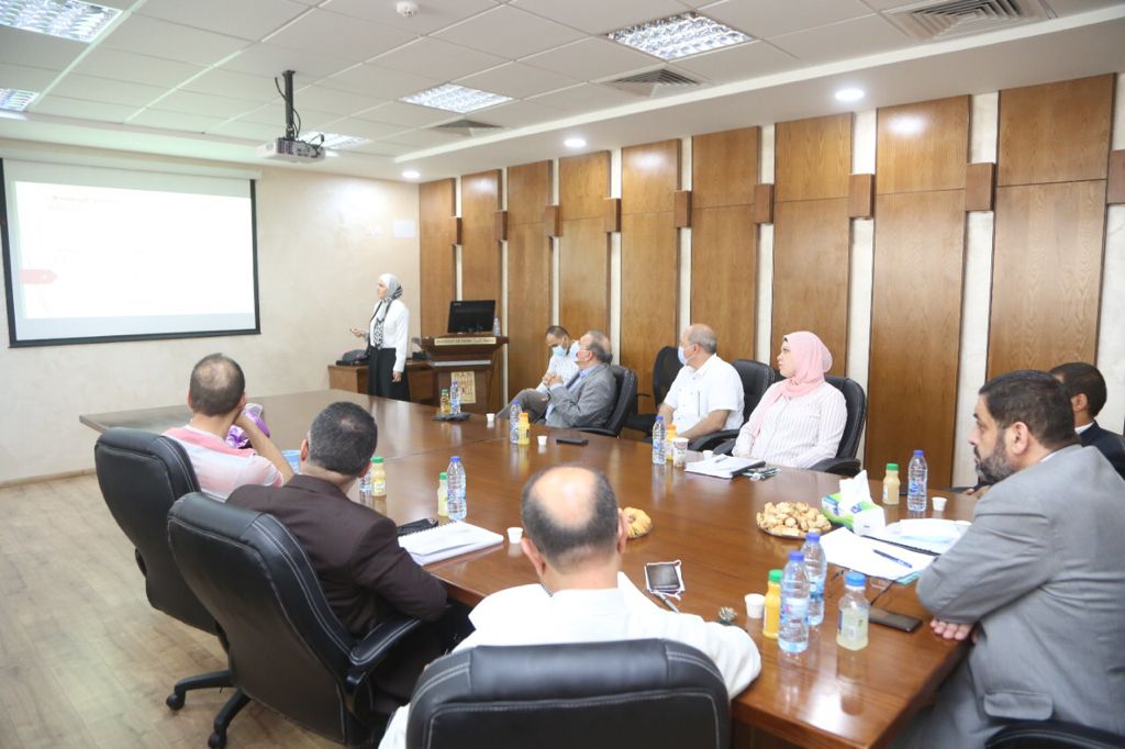 الماجستير للدكتورة مها مختار المفتي في