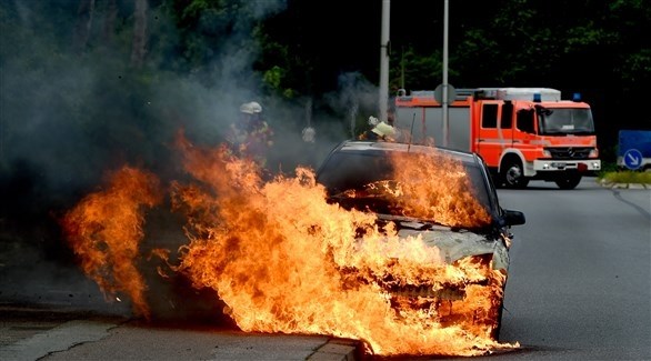 هل تزيد خطورة الحريق في السيارة