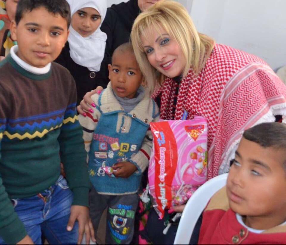 سلمى حواتمة .. سفيرة النوايا الحسنة