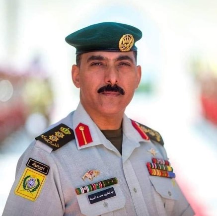 العقيد عبدالكريم السبيلة.. مبروك الماجستير