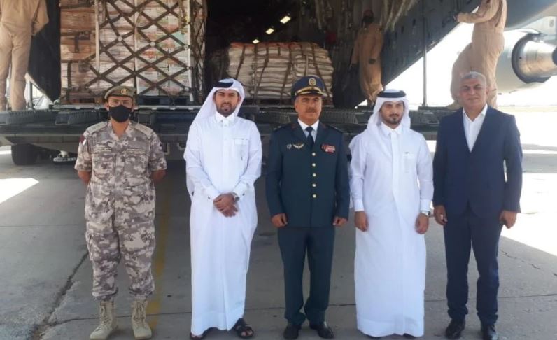 وصول الشحنة الثالثة من المساعدات الغذائية