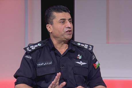 مساعد مدير الامن العميد ايمن العوايشة..