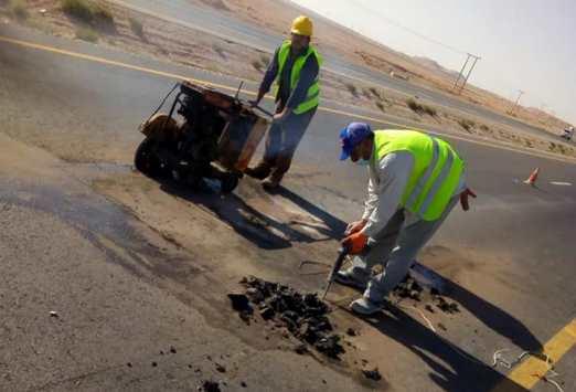 تنبيه لمرتادي الطريق الصحراوي