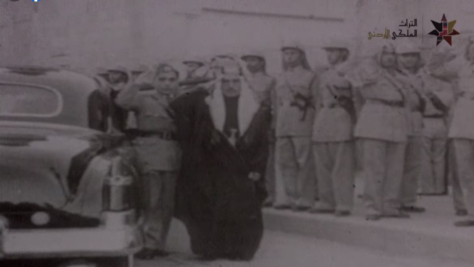 الملك طلال في فيديو نادر (فيديو)