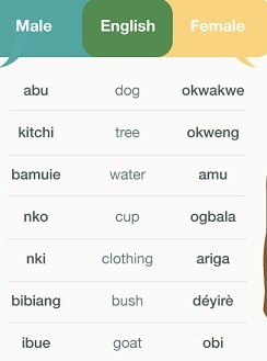 قرية نيجيرية يتحدث فيها الرجال والنساء