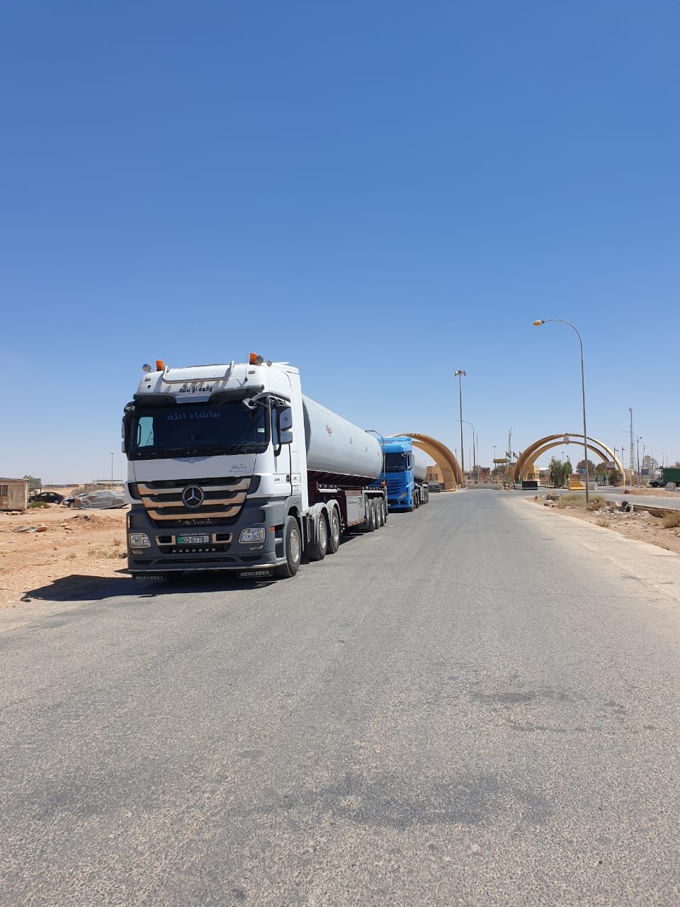 النفط العراقي يصل الى الاردن