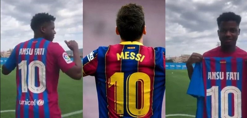 نجم برشلونة الشاب يضع شرطا قبل