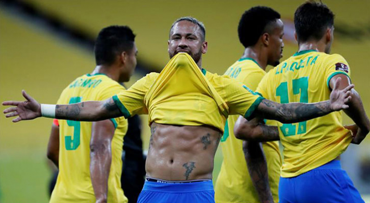 البرازيل تسقط بيرو وتعزز صدارتها في