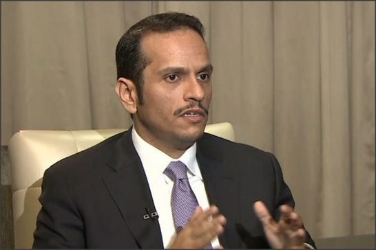 وزير خارجية قطر: لم يعطونا الفرصة