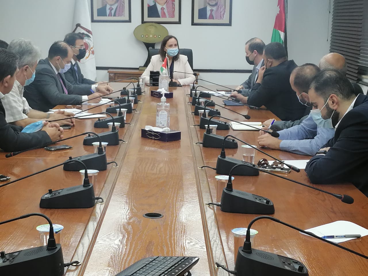 العلي توجه القطاع الصناعي الاردني لتكثيف