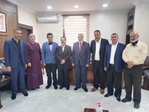 نشامى ونشميات البلقاء يهنئون محافظ البلقاء