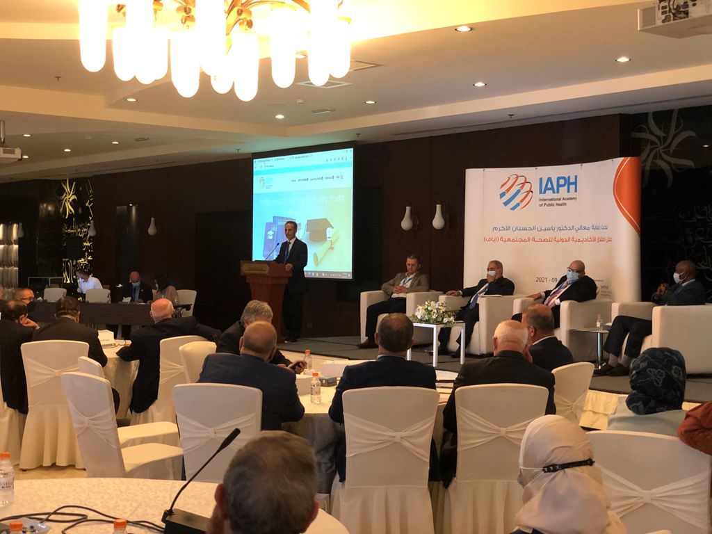 فعالية اطلاق الأكاديمية الدولية للصحة المجتمعية