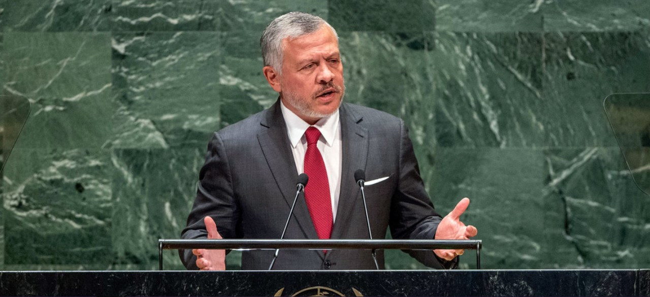 الملك يلقي كلمة خلال جلسات المناقشة