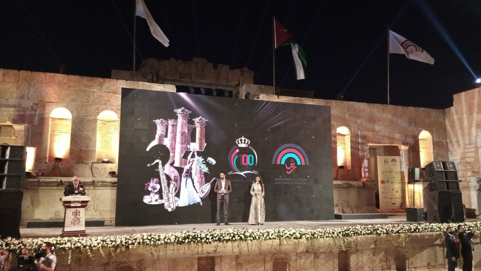 الخصاونة يفتتح فعاليات مهرجان جرش الـ35