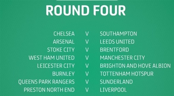 قرعة الدور الرابع من كأس رابطة