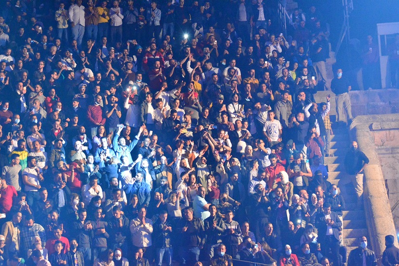 الوسوف يطرب ويبدع في (جرش 35)