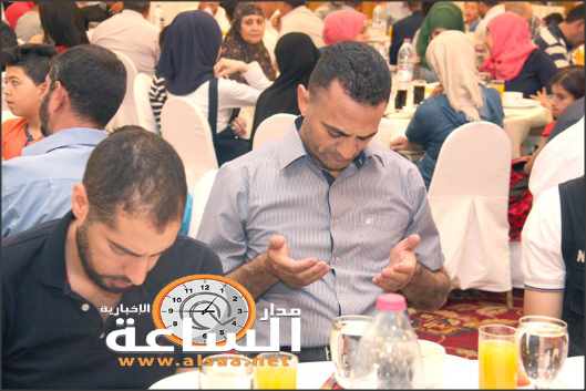 «اللجنة العليا لاعمار غزة» تقيم إفطارا