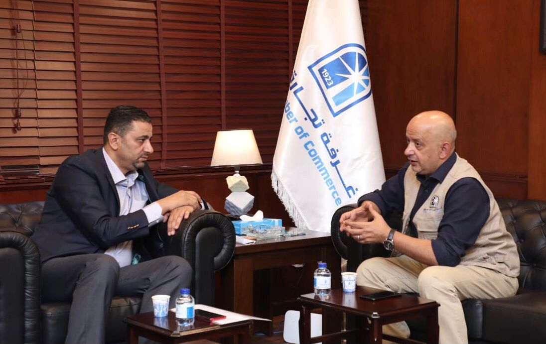 الحاج توفيق والنائب ابو حسان يبحثان