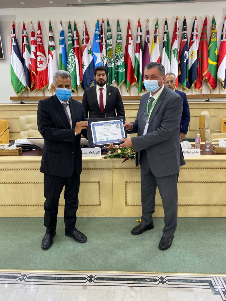 مديرية الدفاع المدني تحصل على المركز