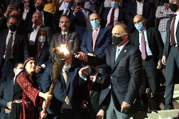 إطفاء شعلة مهرجان جرش