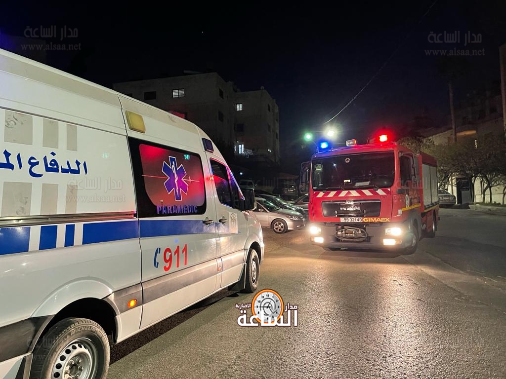 وفاة بحادث انقلاب صهريج للباطون الجاهز