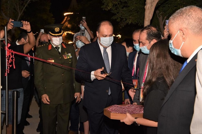 الحباشنة يفتتح الجناح الاردني في اكسبو