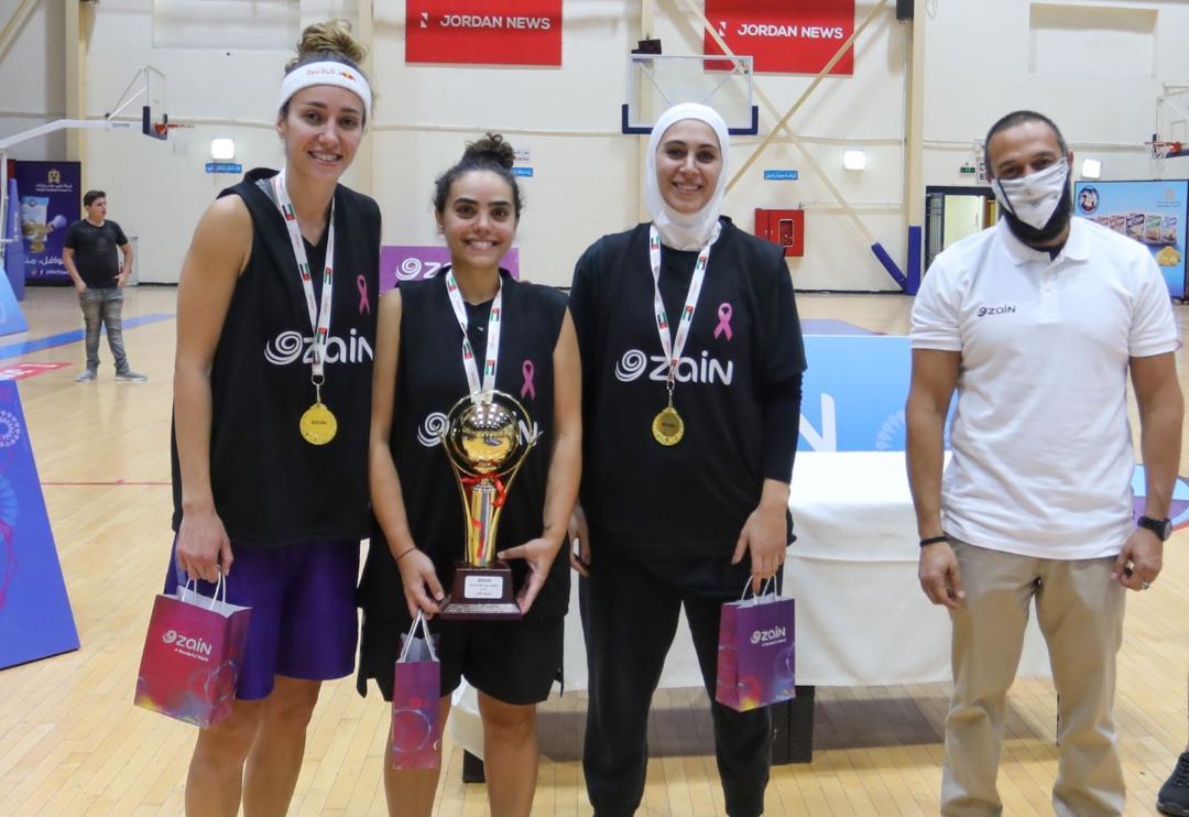 زين تقيم بطولة نشميات كرة السلّة