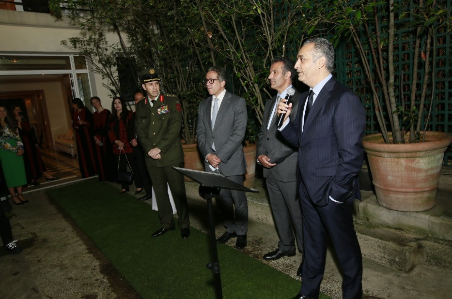 السفارة الاردنية في باريس تنظم احتفالا